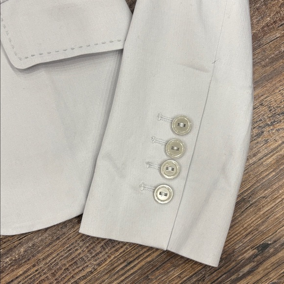 Mexx Light Gray Blazer Jacket - Picture 4 of 5
